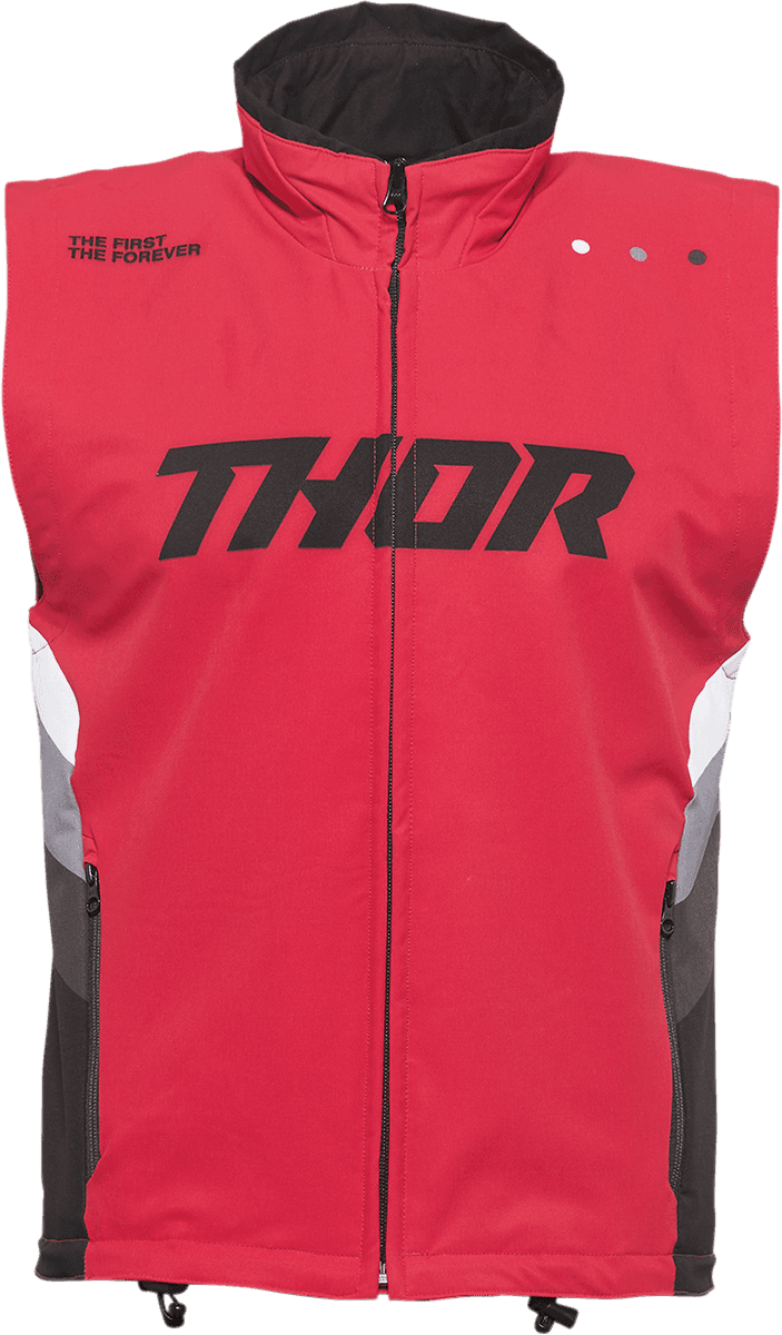 THOR 2830-0591 Warmup Vest - Red/Black - Large — image 1 of 3