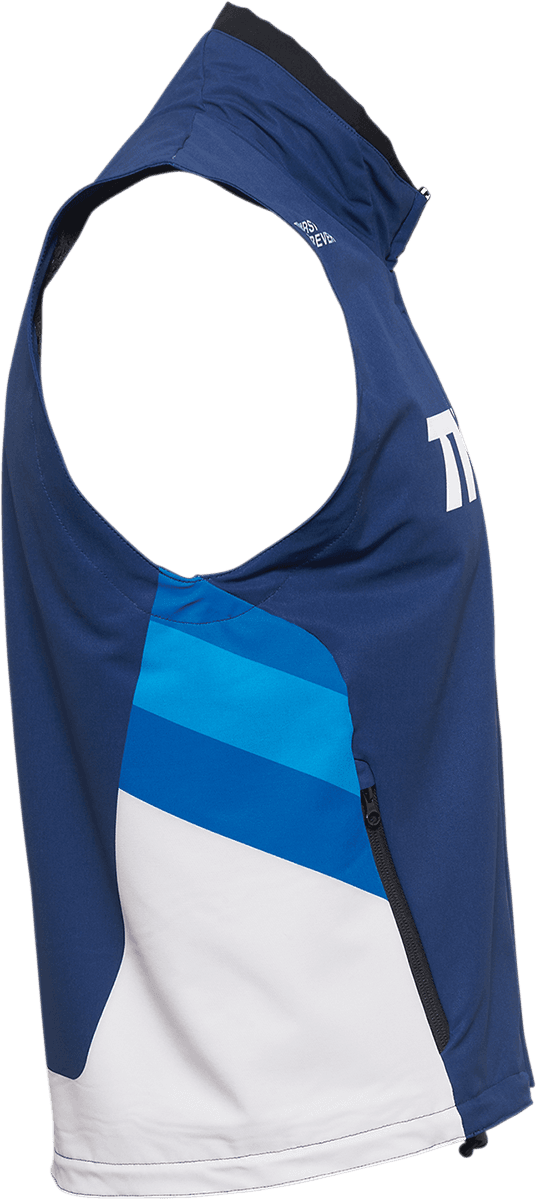 THOR 2830-0604 Warmup Vest - Navy/White - XL — image 3 of 3