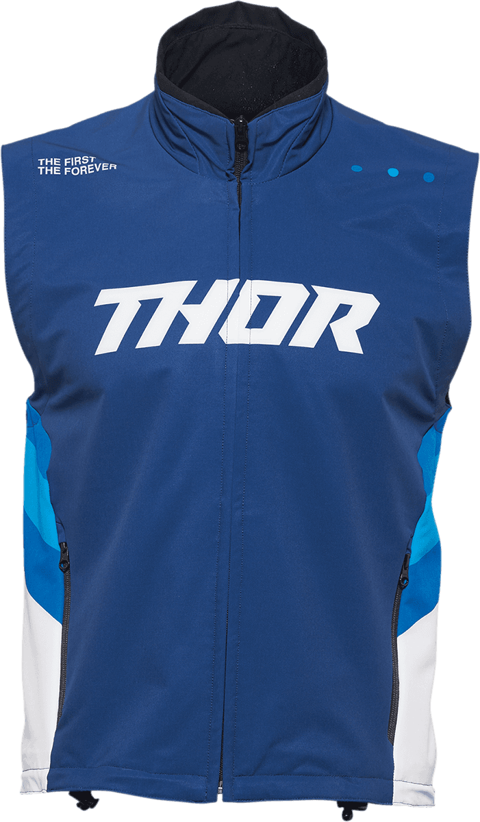 THOR 2830-0604 Warmup Vest - Navy/White - XL
