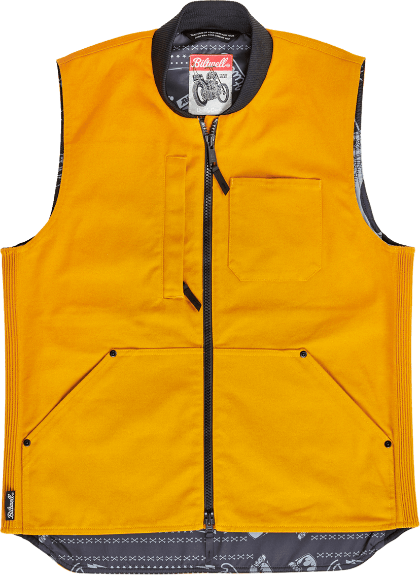 BILTWELL 2830-0769 4 Speed Vest - Gold - Medium — image 1 of 5