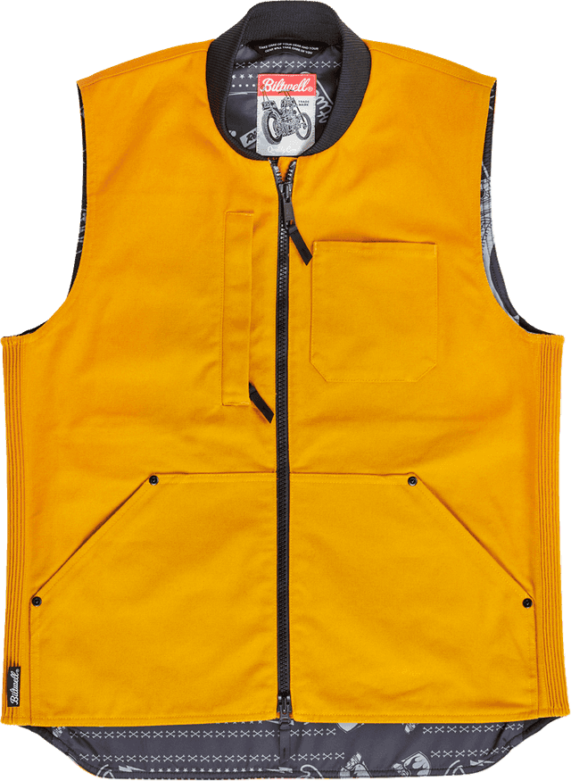 BILTWELL 2830-0770 4 Speed Vest - Gold - Large — image 1 of 5