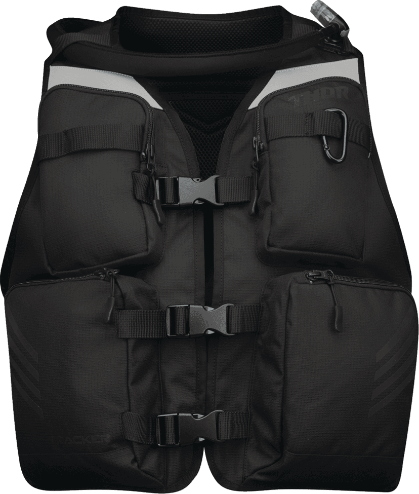 THOR 2830-0821 Tracker Utility Vest - Black - S/M/L — image 1 of 2