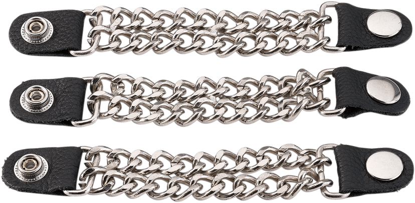 Z1R 2840-0072 Vest Extender - Chrome - 3 Pack — image 1 of 2