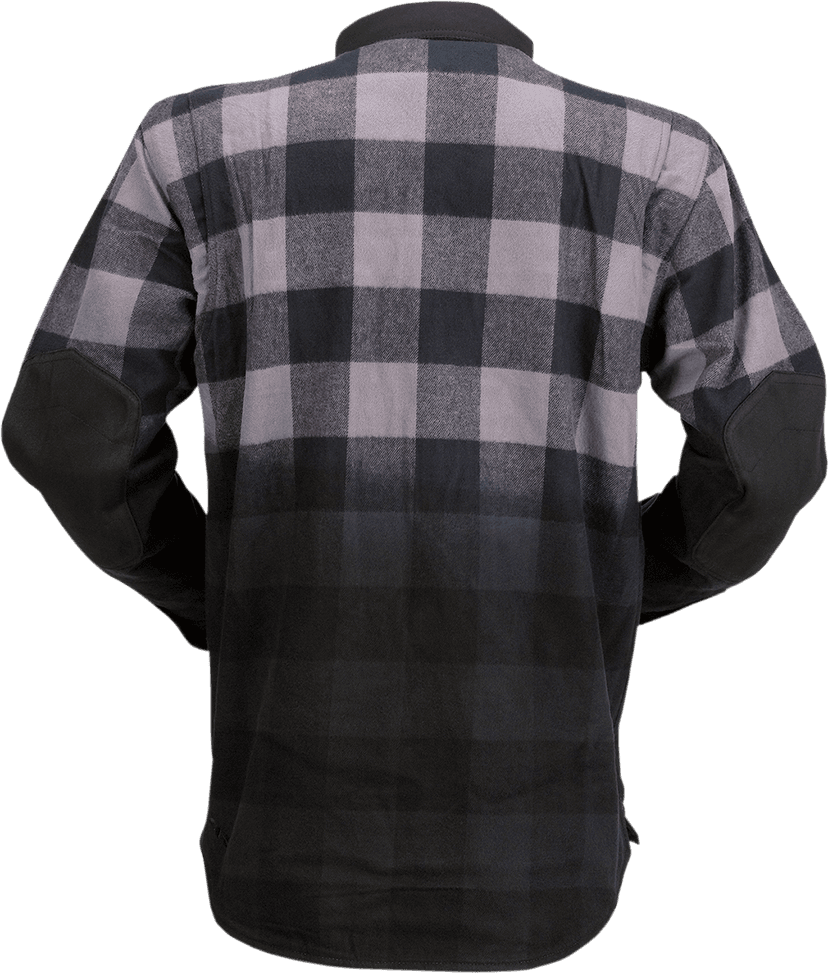 Z1R 2840-0161 Duke Ombre Flannel - Gray/Black - 2XL — image 2 of 2