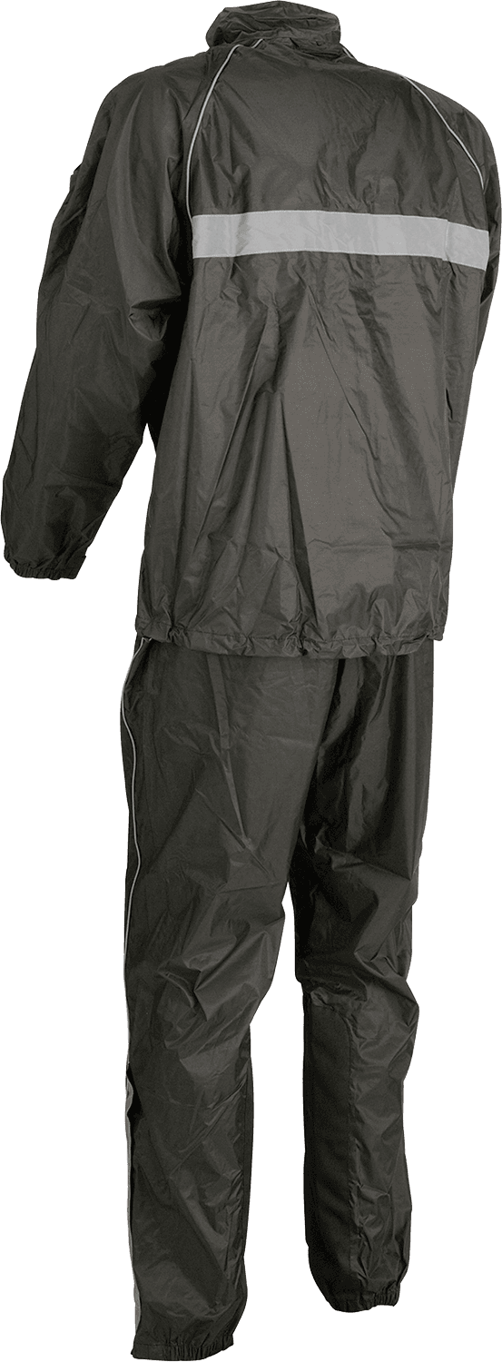Z1R 2851-0524 2-Piece Rainsuit - Black - Large — image 2 of 2