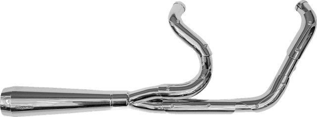 TRASK 2851-0556 2-into-1 Assault Exhaust System - Full Polished