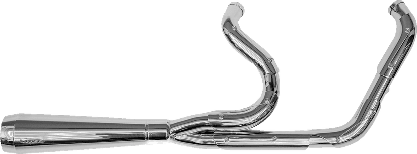 TRASK 2851-0556 2-into-1 Assault Exhaust System - Full Polished