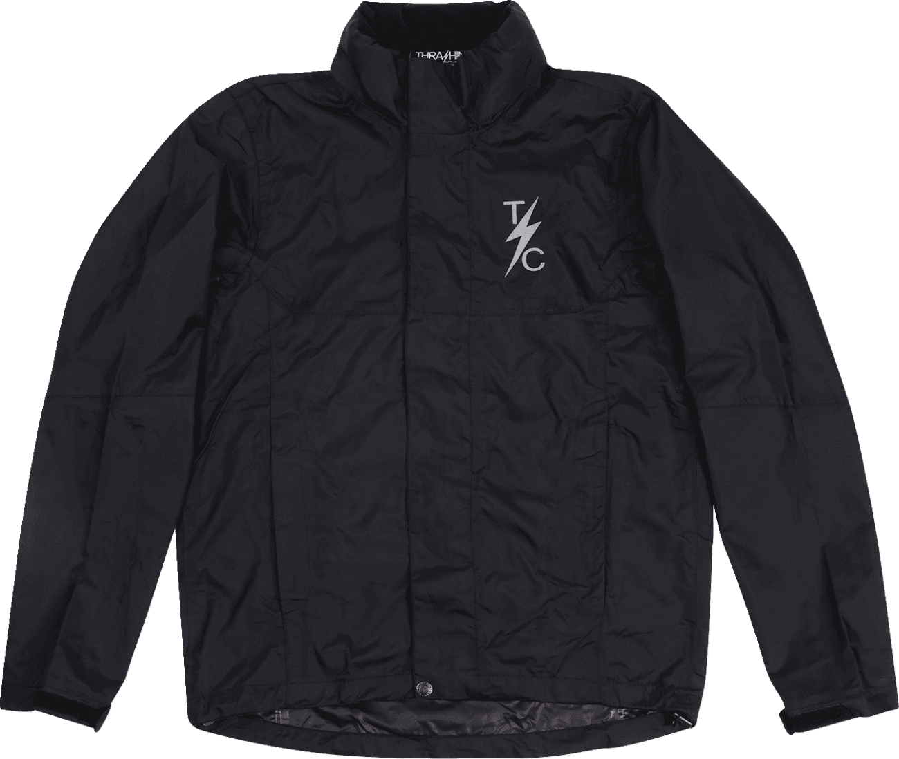 THRASHIN SUPPLY CO. 2854-0384 Mission WP Rain Jacket - Black - XL