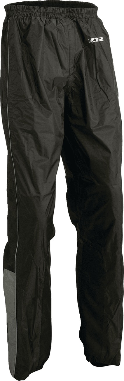 Z1R 2855-0613 Rain Pants - Black - 4XL