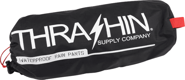 THRASHIN SUPPLY CO. 2855-0645 Mission Rain Pants - Black - L/XL — image 8 of 8
