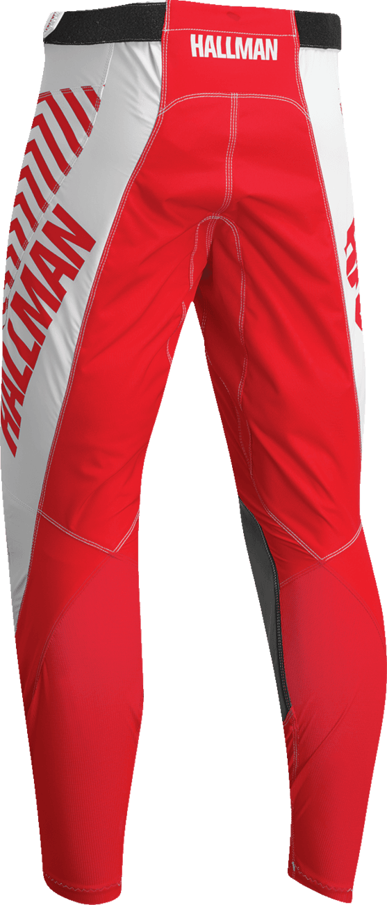 THOR 2901-10304 Hallman Differ Slice Pants - White/Red - US 28 — image 2 of 3