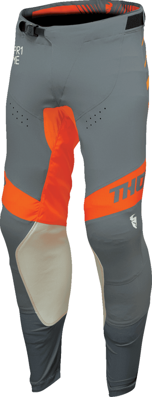 THOR 2901-11100 Prime Analog Pants - Charcoal/Orange - US 29