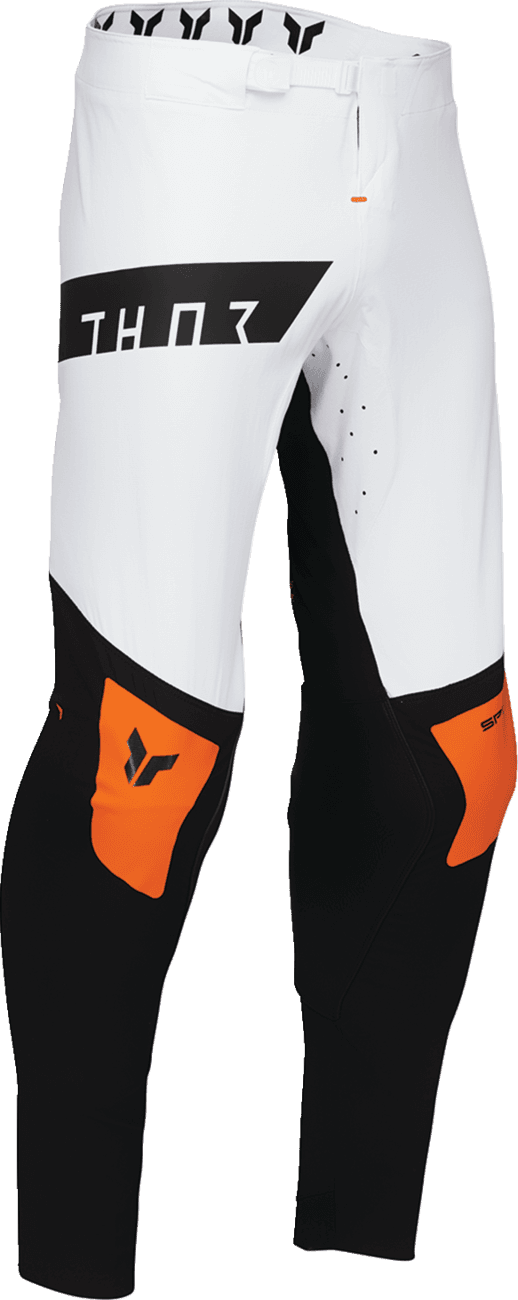 THOR 2901-11881 Sportmode Rogue Pants White/Orange - US 34
