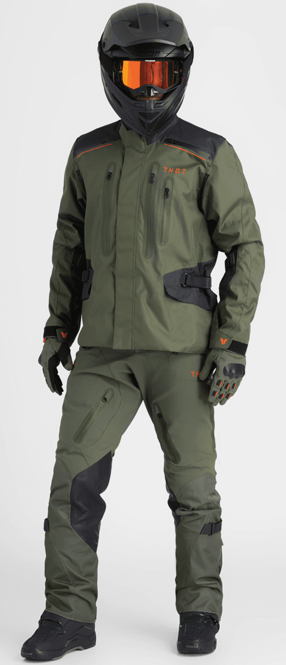 THOR 2901-12107 Range Pants - Army/Orange - US 32 — image 3 of 6
