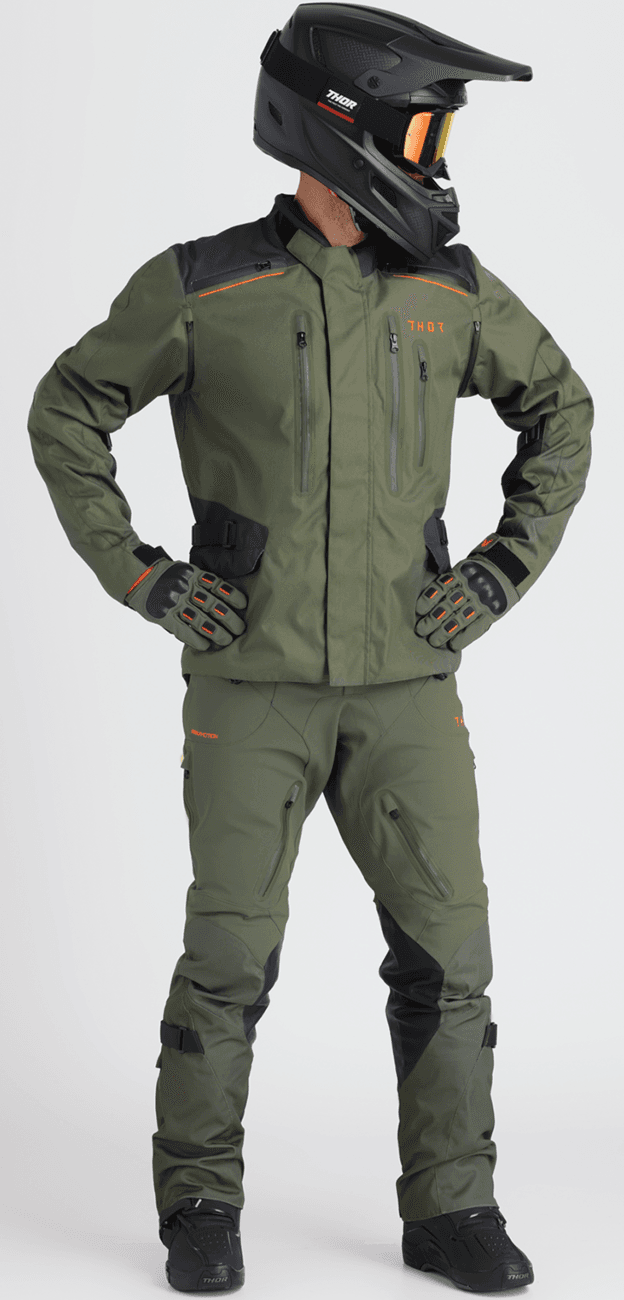 THOR 2901-12109 Range Pants - Army/Orange - US 36 — image 4 of 6