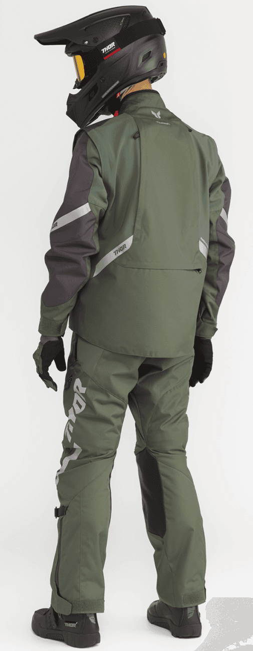 THOR 2901-12154 Terrain Over-the-Boot Pants - Army/Charcoal - US 38 — image 6 of 6