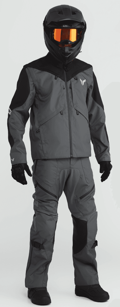 THOR 2901-12177 Terrain Over-the-Boot Pants - Charcoal - US 40 — image 3 of 6