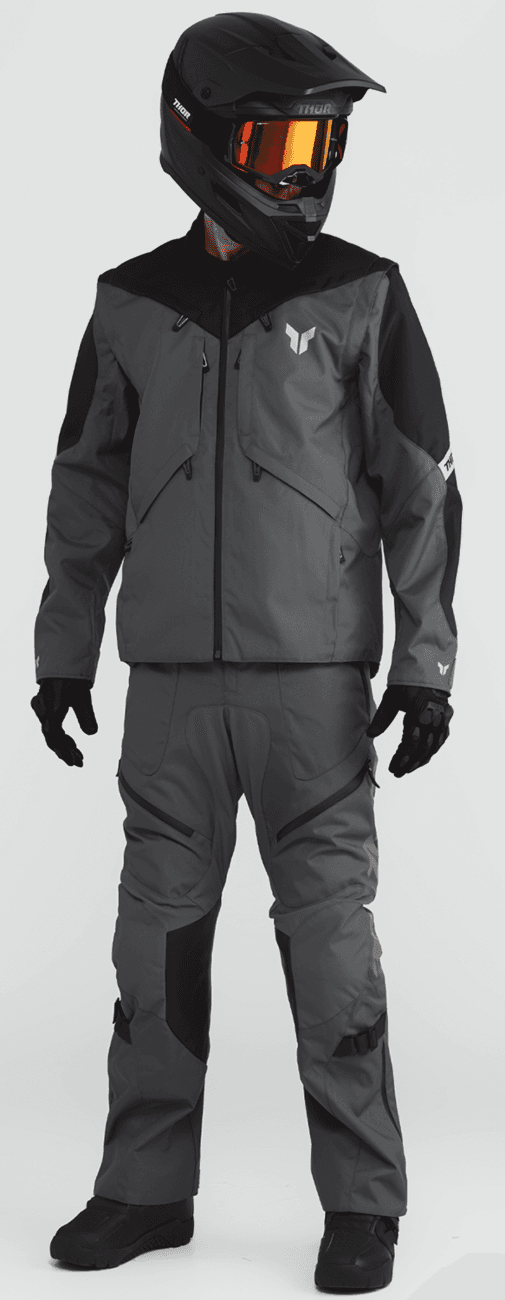THOR 2901-12179 Terrain Over-the-Boot Pants - Charcoal - US 44 — image 4 of 6