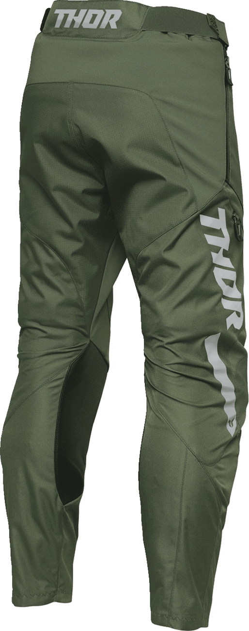 THOR 2901-12192 Terrain In-the-Boot Pants - Army/Charcoal - US 48 — image 2 of 6