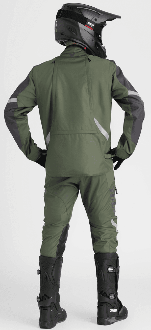 THOR 2901-12192 Terrain In-the-Boot Pants - Army/Charcoal - US 48 — image 6 of 6