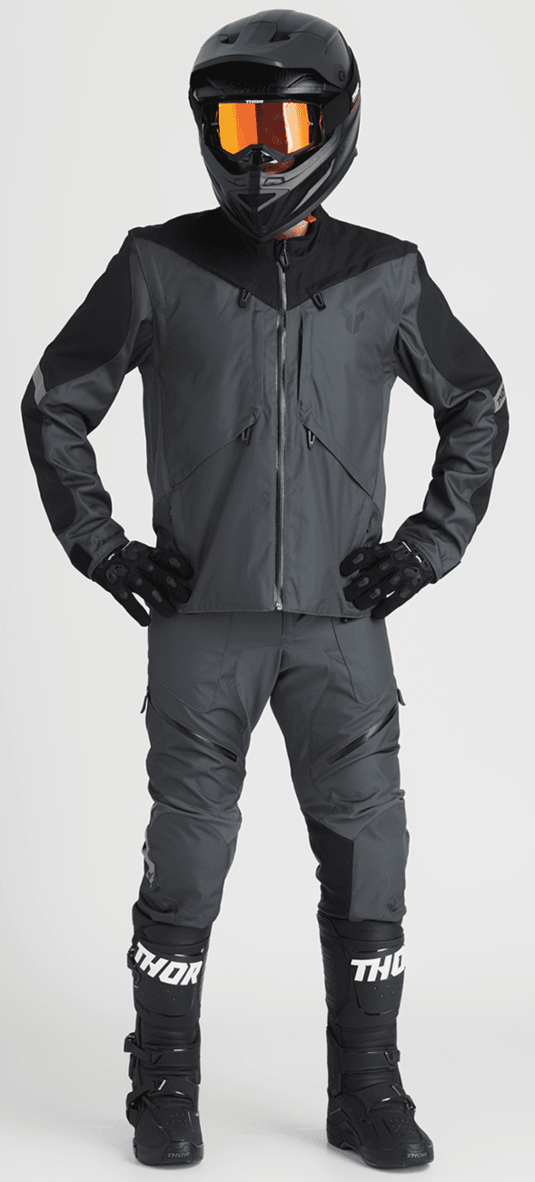 THOR 2901-12210 Terrain In-the-Boot Pants - Charcoal - US 40 — image 4 of 6