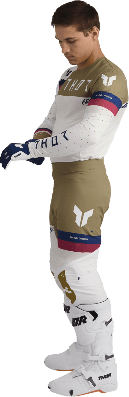 THOR 2901-12271 Sportmode League Pants - White/Copper - US 34 — image 8 of 9
