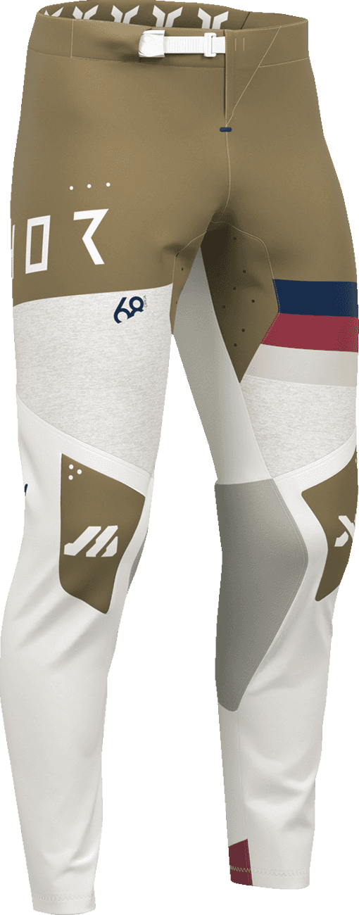 THOR 2901-12271 Sportmode League Pants - White/Copper - US 34