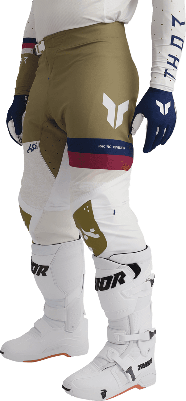 THOR 2901-12271 Sportmode League Pants - White/Copper - US 34 — image 6 of 9
