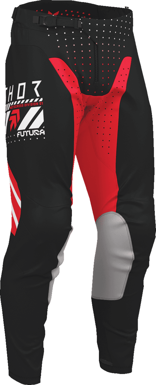 THOR 2901-12289 Launchmode Futura Pants - Black/Red - US 36 — image 1 of 11