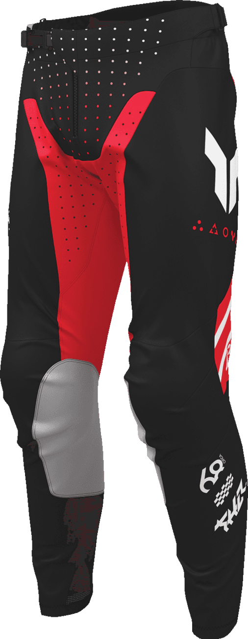 THOR 2901-12290 Launchmode Futura Pants - Black/Red - US 38 — image 3 of 11