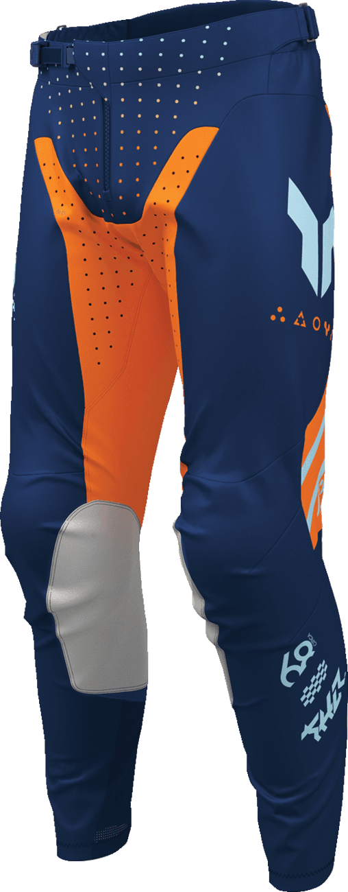 THOR 2901-12298 Launchmode Futura Pants - Navy/Orange - US 36 — image 3 of 7