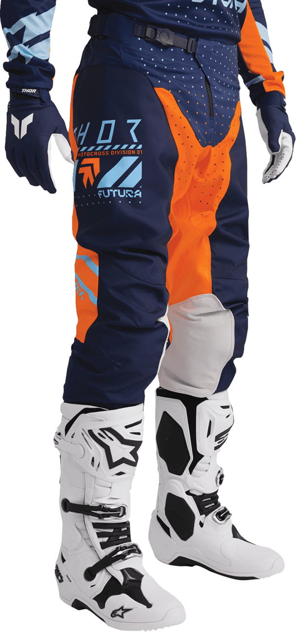 THOR 2901-12302 Launchmode Futura Pants - Navy/Orange - US 44 — image 5 of 7