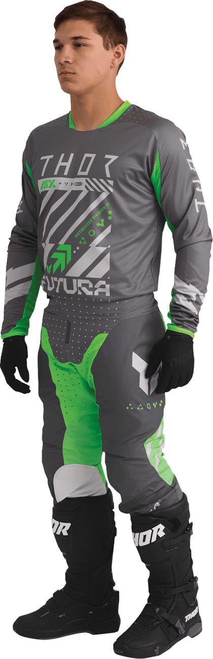 THOR 2901-12309 Launchmode Futura Pants - Charcoal/Green - US 40 — image 7 of 7