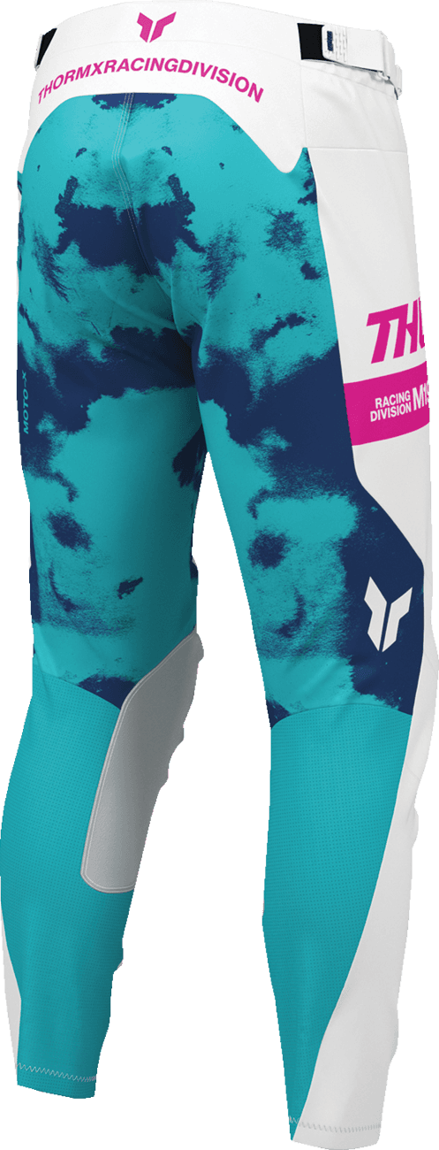 THOR 2901-12314 Launchmode Bleach Pants - White/Aqua - US 32 — image 4 of 7