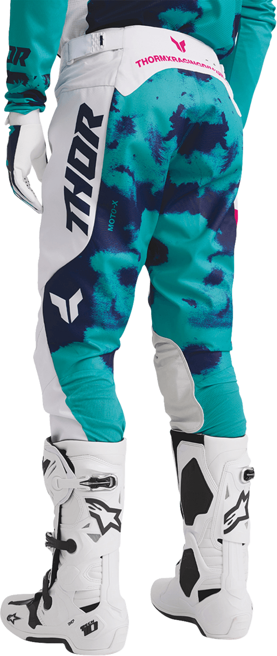 THOR 2901-12315 Launchmode Bleach Pants - White/Aqua - US 34 — image 5 of 7