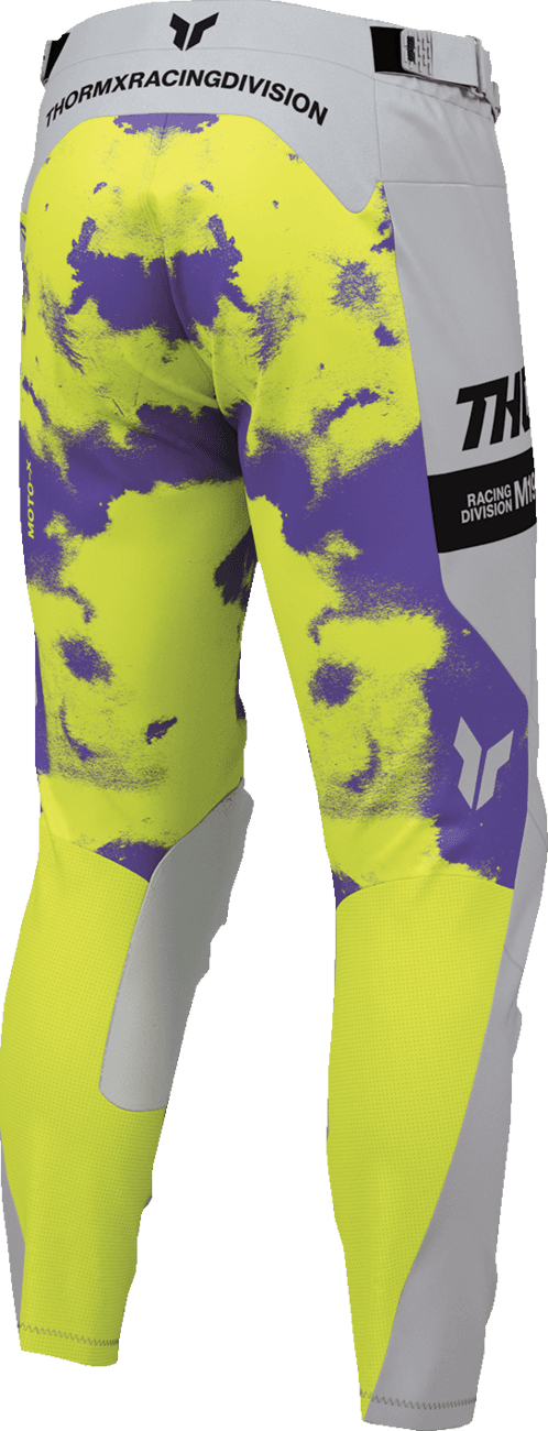 THOR 2901-12323 Launchmode Bleach Pants - Gray/Acid - US 32 — image 4 of 9