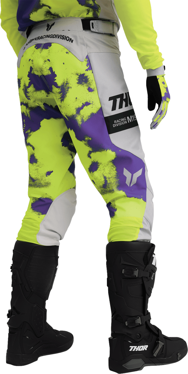 THOR 2901-12323 Launchmode Bleach Pants - Gray/Acid - US 32 — image 7 of 9