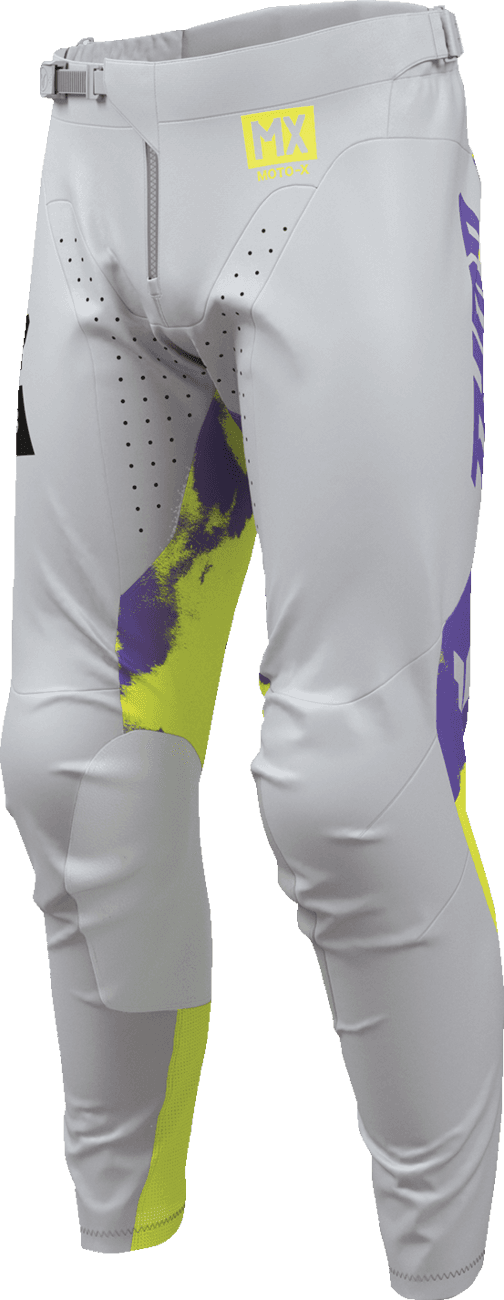THOR 2901-12323 Launchmode Bleach Pants - Gray/Acid - US 32 — image 3 of 9