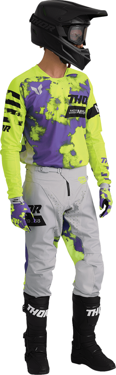 THOR 2901-12325 Launchmode Bleach Pants - Gray/Acid - US 36 — image 9 of 9