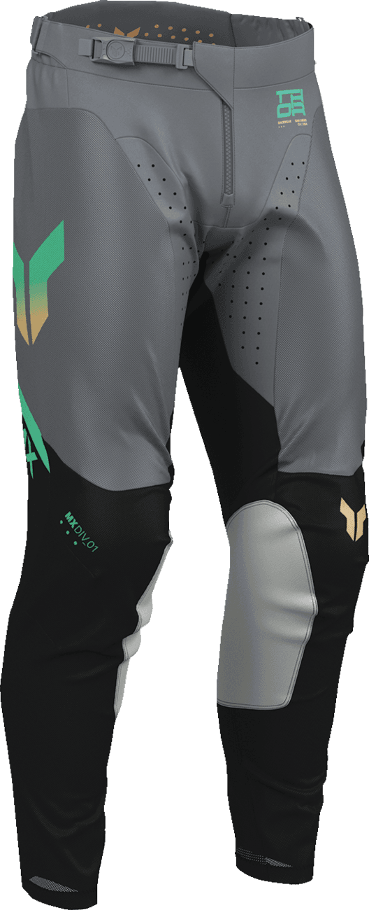 THOR 2901-12348 Launchmode Air Raptor Pants - Black/Charcoal - US 28 — image 1 of 7