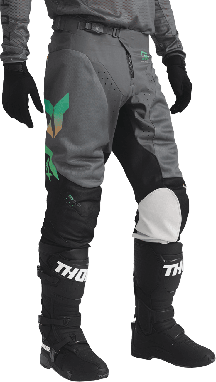 THOR 2901-12348 Launchmode Air Raptor Pants - Black/Charcoal - US 28 — image 5 of 7