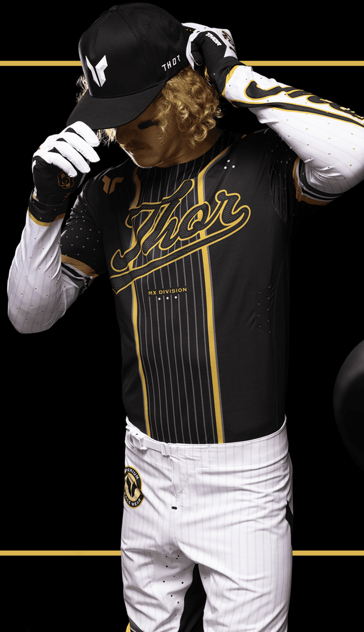 THOR 2901-12405 Sportmode Baller Pants - Black/Gold - US 32 — image 10 of 10
