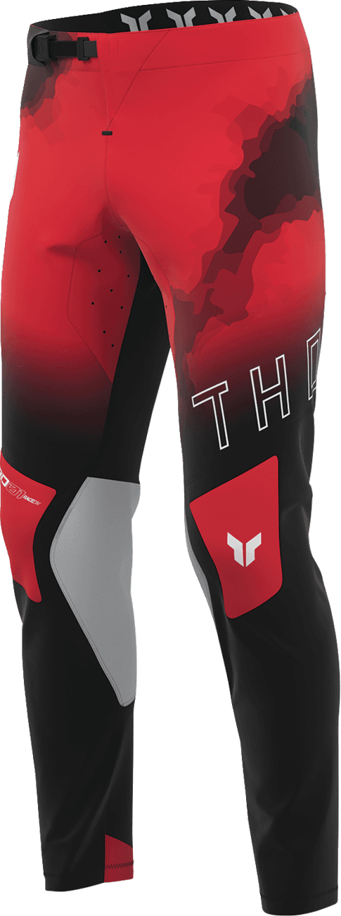 THOR 2901-12770 Sportmode Carbon Pants - Black/Red - US 29 — image 4 of 7