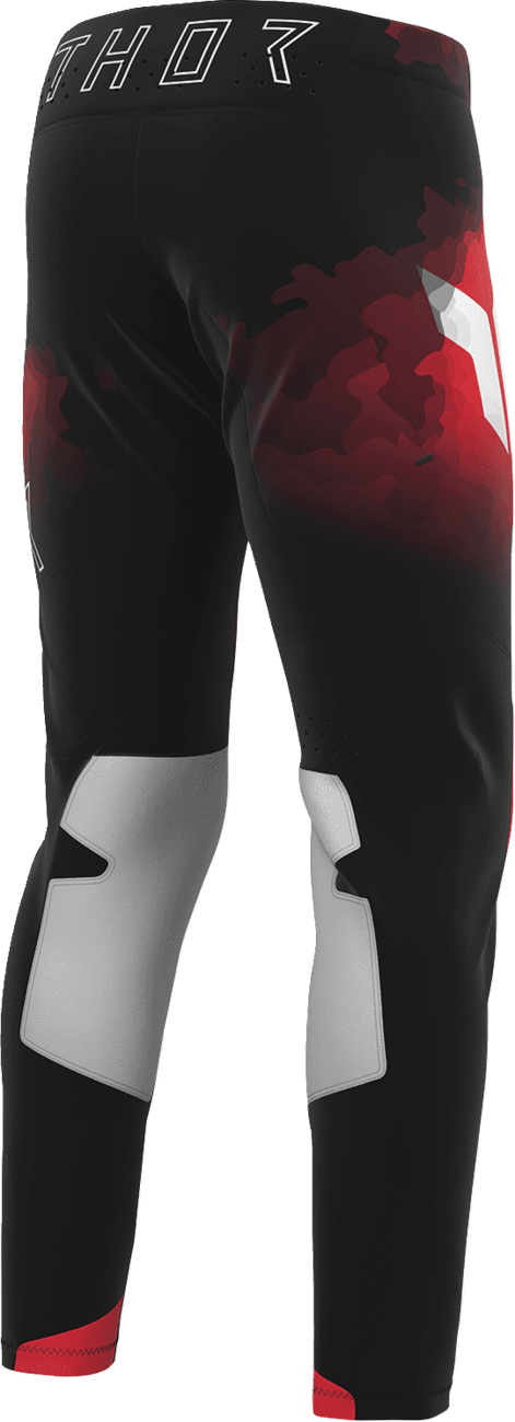THOR 2901-12770 Sportmode Carbon Pants - Black/Red - US 29 — image 2 of 7