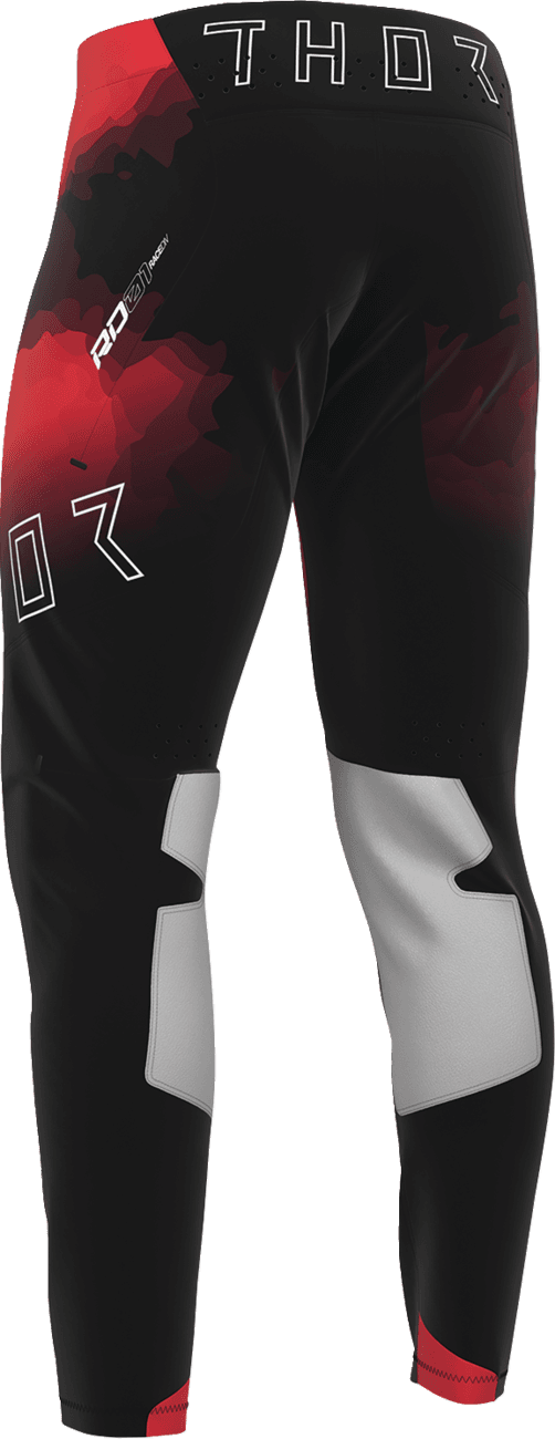 THOR 2901-12775 Sportmode Carbon Pants - Black/Red - US 34 — image 3 of 7
