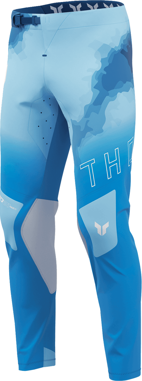 THOR 2901-12780 Sportmode Carbon Pants - Electric Blue/Powder Blue - US 30 — image 3 of 10