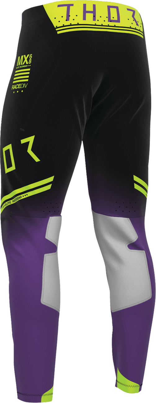 THOR 2901-12797 Sportmode Geo Pants - Black/Purple - US 29 — image 2 of 4