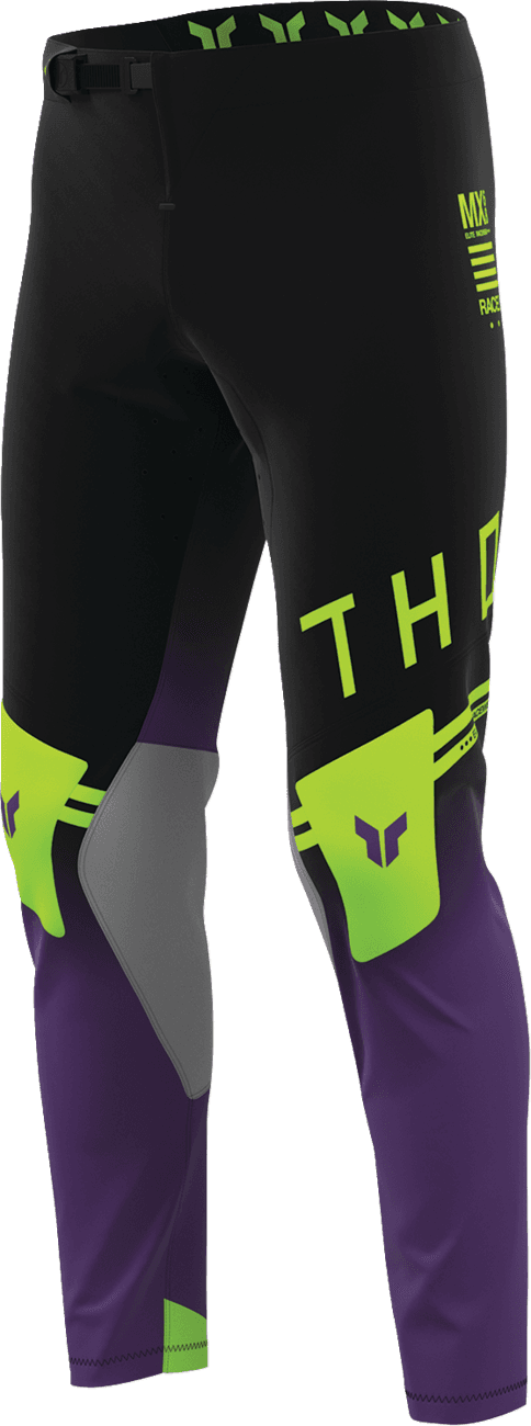 THOR 2901-12797 Sportmode Geo Pants - Black/Purple - US 29 — image 3 of 4