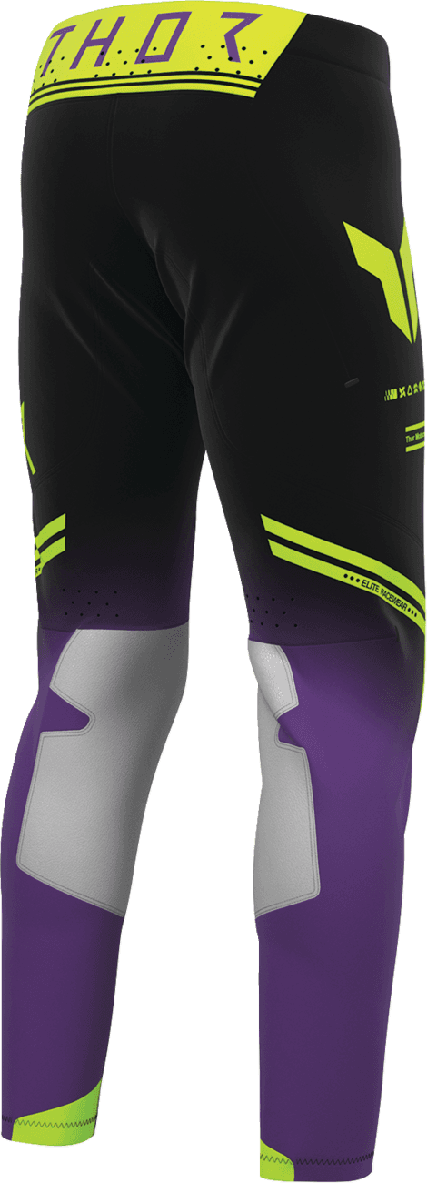 THOR 2901-12798 SPORTMODE Geo Pants - Black/Purple - US 30 — image 4 of 4
