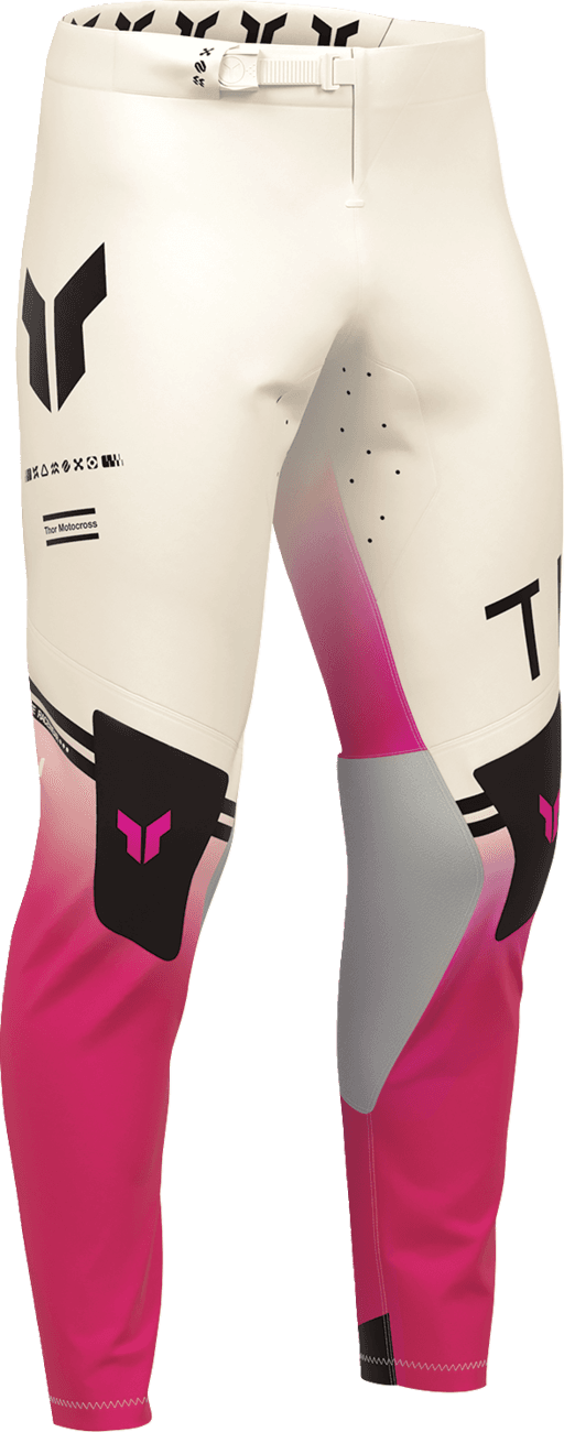 THOR 2901-12827 Sportmode Geo Pants - Vintage White/Pink - US 32 — image 1 of 10
